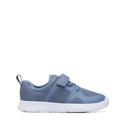 Clarks Baby-Jungen Ath Flux K Sneaker, Light Blue, 25 EU von Clarks