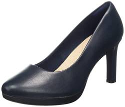 Clarks Damen Ambyr Joy Pumps, Navig Leder, 41 EU von Clarks