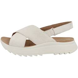 Clarks Damen DashLite Wish Sandal, Off White Combi, 36 EU von Clarks