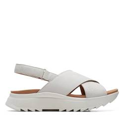 Clarks Damen DashLite Wish Sandal, Off White Combi, 39 EU von Clarks