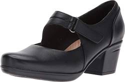 Clarks Damen Emslie Lulin Pump, schwarz, 39.5 EU von Clarks