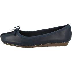 Clarks Damen Freckle Ice Ballerinas, Blau, 37 EU von Clarks