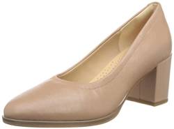 Clarks Damen Freva55 Court Pump, Praline Leather, 39.5 EU von Clarks