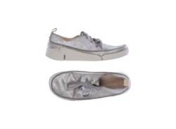 Clarks Damen Halbschuh, silber von Clarks