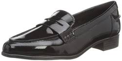 Clarks Damen Hamble Loafer, Schwarz Pat, 36 EU von Clarks