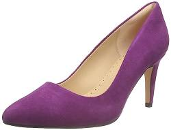 Clarks Damen Laina Rae Pumps, Purple Suede, 37 EU von Clarks