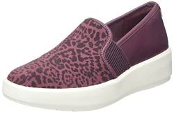 Clarks Damen Layton Petal Sneaker, Dark Rose, 40 EU von Clarks