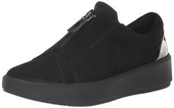 Clarks Damen Layton Rae Sneaker, Schwarz/schwarzes Wildleder, 37.5 EU von Clarks