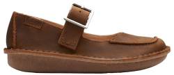 Clarks Damen Lustige Bar Flacher Slipper, Bienenwachsleder, 37.5 EU von Clarks