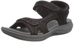 Clarks Damen Mira Bay Sandal, Black, 39 EU von Clarks