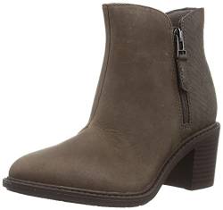 Clarks Damen Scene Zip Mode-Stiefel, Dunkles Taupe, 37.5 EU von Clarks