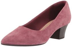 Clarks Damen Teresa Step Pumps, Wildleder in dunkler Rose, 37 EU von Clarks