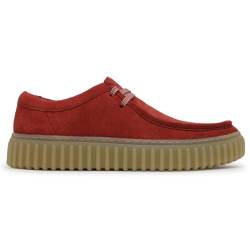 Clarks Halbschuhe TORHILL, Größe:10½, Farbauswahl:rot von Clarks