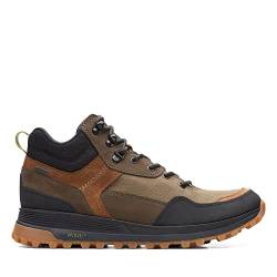 Clarks Herren ATL TrekHiGTX Hiking Boot, Dark Olive Combi, 42 EU von Clarks