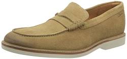 Clarks Herren Atticus LT Slip Slipper, Dark Sand Suede, 41 EU von Clarks