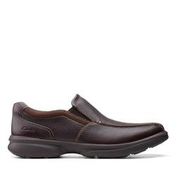 Clarks Herren Bradley Step Slipper, Brown Tumb, 45 EU Weit von Clarks