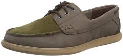 Clarks Herren Bratton Boat Boat Shoe, Dark Brown Nub, 43 EU von Clarks