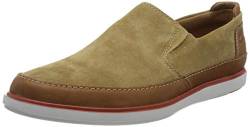 Clarks Herren Bratton Step Slipper, Sand Wildleder, 46 EU von Clarks