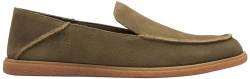 Clarks Herren Clarkbay Step Flacher Slipper, Olive Suede, 48 EU von Clarks