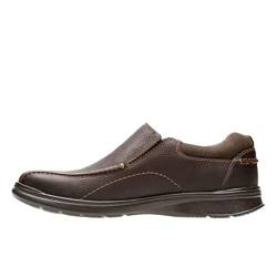 Clarks Herren Cotrell Step Slipper, Braun (Brown Oily Leather), 45 EU von Clarks