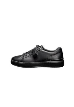 Clarks Herren CourtLite Move Sneaker, Black/Black, 42 EU von Clarks
