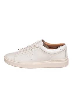 Clarks Herren Craft Swift Sneaker, White Leather, 40 EU von Clarks