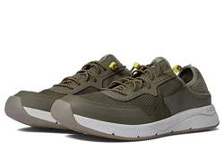 Clarks Herren Davis Low Sneaker, Olive Combi, 41 EU von Clarks