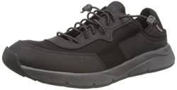 Clarks Herren Davis Low Sneaker, Schwarze Kombination, 43 EU von Clarks