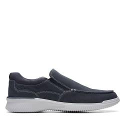 Clarks Herren Donaway Free Slipper, Navy Waxy, 42.5 EU Weit von Clarks