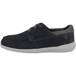 Clarks Herren Gorwin Moc Hausschuh, Navy Nubuk, 42 EU von Clarks