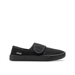 Clarks Herren Hopper Run Uniform-Schuh, Black Fabric, 36 EU von Clarks