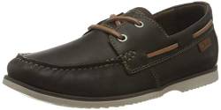 Clarks Herren Noonan Lace Bootsschuh, Dark Brown Leather, 41 EU von Clarks