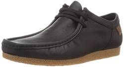 Clarks Herren Shacre Ii Run Oxford, Black Leather, 40 EU von Clarks