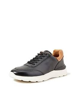 Clarks Herren SprintLiteLace Sneaker, Black Leather,42 EU von Clarks