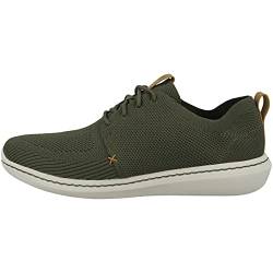 Clarks Herren Step Urban Mix Sneaker, Khaki, 39.5 EU von Clarks