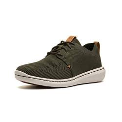 Clarks Herren Step Urban Mix Sneaker, Khaki, 44.5 EU von Clarks