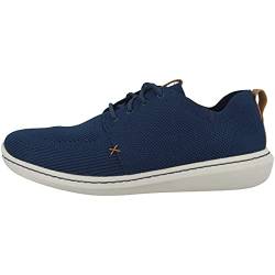 Clarks Herren Step Urban Mix Sneaker, Marine, 39.5 EU von Clarks