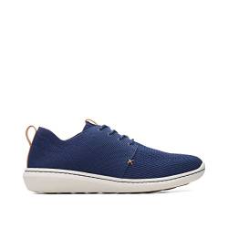 Clarks Herren Step Urban Mix Sneaker, Navy, 44.5 EU von Clarks