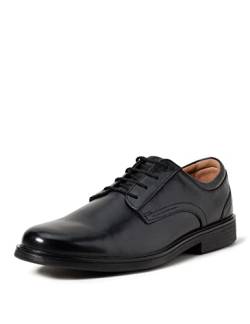 Clarks Herren Un Aldric Lace Derbys, Schwarzes Leder, 45 EU von Clarks