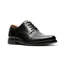 Clarks Herren Un Aldric Lace Derbys, Schwarzes Leder, 46 EU von Clarks