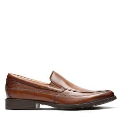 Clarks Herren Vrij van tilden Slipper, Dunkle Bräunung, 41.5 EU Weit von Clarks