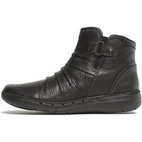 Clarks Stiefeletten Un Loop Top 261686734 Black Leather Stiefelette von Clarks