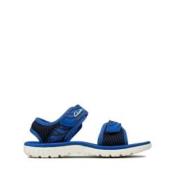 Clarks Surfing Tide K Slingback Sandalen, Navy Combi, 31 EU von Clarks