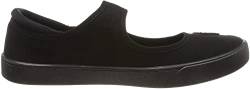 Clarks Unisex Kinder Hopper Go Geschlossene Ballerinas, Schwarz (Black Fabric), 28.5 EU von Clarks