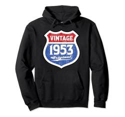 Vintage Route Original 1953 Birthday Limited Edition Classic Pullover Hoodie von Classic Birthday Original Vintage Limited Edition