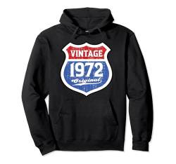 Vintage Route Original 1972 Birthday Limited Edition Classic Pullover Hoodie von Classic Birthday Original Vintage Limited Edition