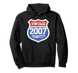 Vintage Route Original 2007 Birthday Limited Edition Classic Pullover Hoodie von Classic Birthday Original Vintage Limited Edition