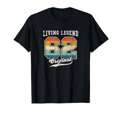 Classic 1962 Original Vintage Birthday No II Lebende Legende T-Shirt von Classic Birthday Original Vintage Retro Legend