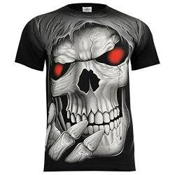 T-Shirt Rock Chang Rock Eagle Heavy Metal Biker Tattoo Rocker Gothic (XXXL, 4005) von Classic Wear Rockeagle International