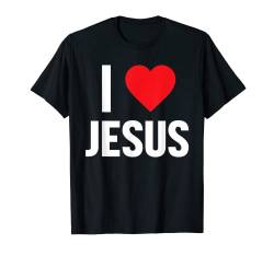 Ich liebe Jesus T-Shirt von Classic